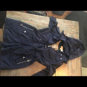 Michael Kors Knee-Length Rain Jacket